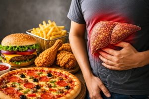पिज्जा, बर्गर, फ्राइड चिकन से फैटी लिवर का बढ़ता खतरा